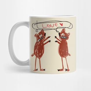 Double Love Mug